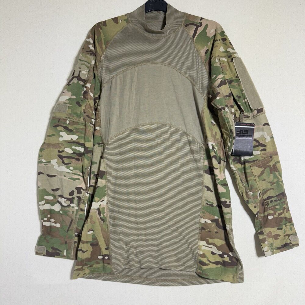 US Army Combat Shirt Flame Resistant Ocp Multicam Massif Size Small NWT